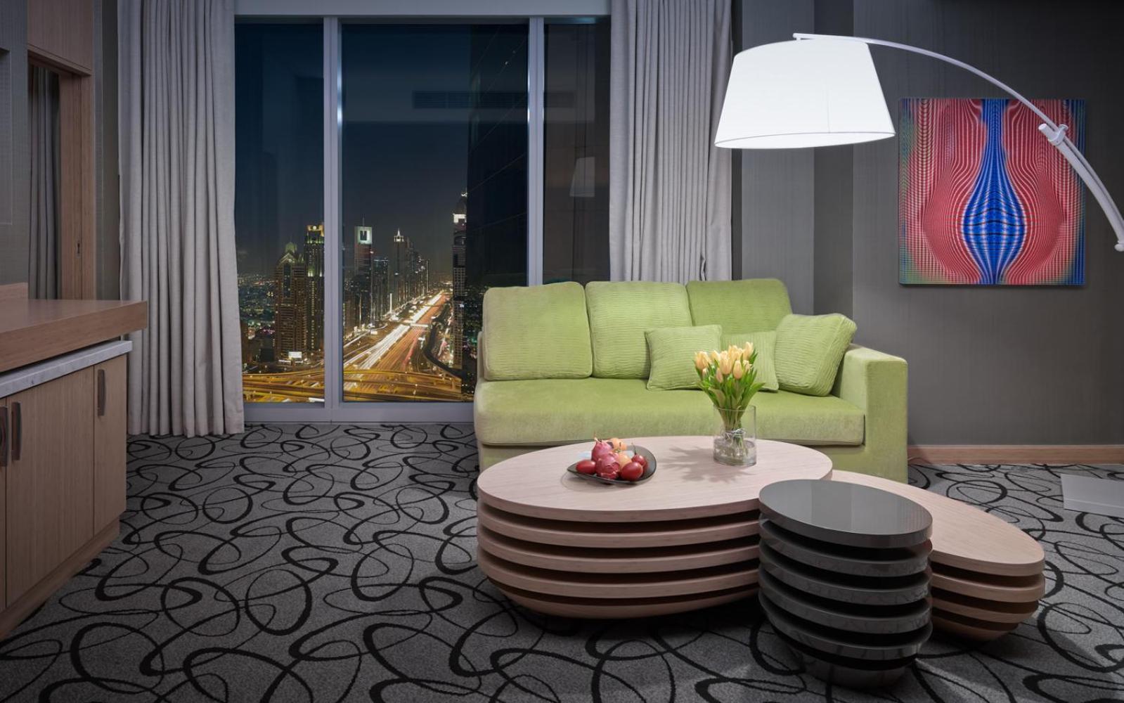 Sofitel Dubai Downtown Hotel Kültér fotó A suite at the InterContinental
